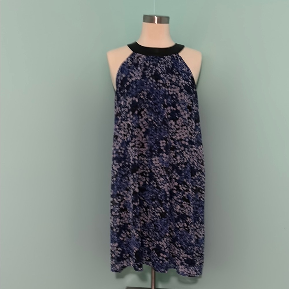 Charlies Blue and Pink Halter Sundress